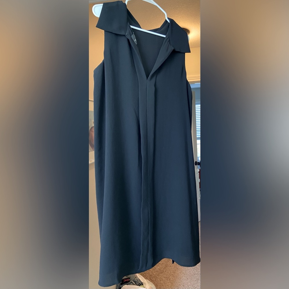 Adriana Papell Dress, Size 14, Black